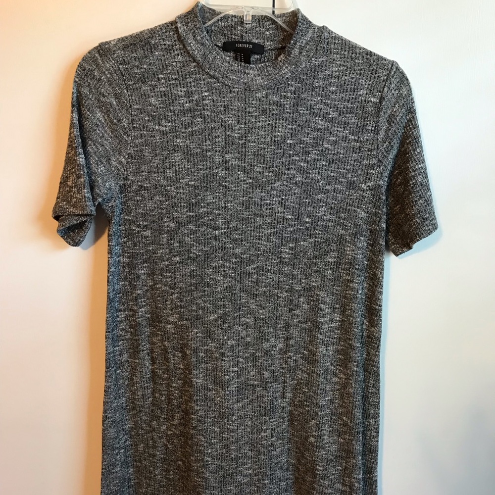Forever 21 grey t-shirt dress